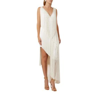 Elisabetta Franchi Mujer, Vestidos, Blanco, Talla: M