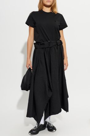 Yohji Yamamoto Cotton T-shirt, Womens, Black