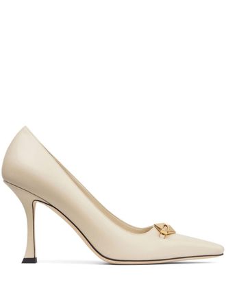 Jimmy Choo London 90mm Ryker pumps - Neutrals