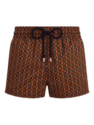 Vilebrequin printed swim shorts - Blue