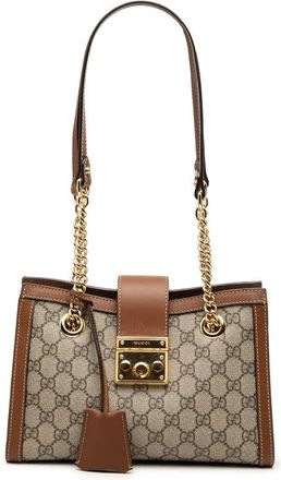 Gucci Pre-owned Gucci Small GG Supreme Padlock Tote Ladies 8HZXZC9UE0FB6TMF