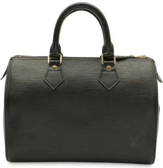 Louis Vuitton Pre-owned Epi Speedy 25 Handtas - Dames - Vintage Handtas - Zwart - ONE Size - Leer - Vintage