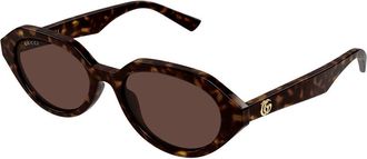 Gucci GG2178S 002 Womens Sunglasses Tortoiseshell Size 53 - Free RX Lenses - Free RX Lenses