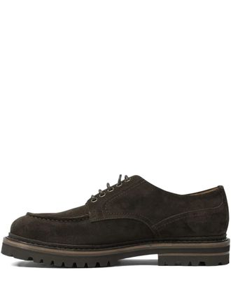 Henderson Baracco suede loafers - men - Suede/Calf Leather/Rubber - 41.5 - Brown