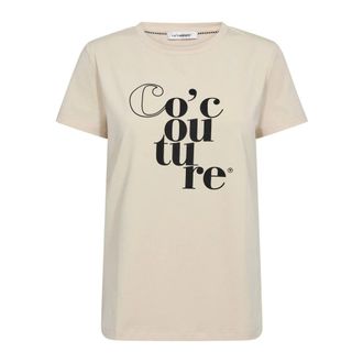 Co'Couture Dames, Tops, Beige, Maat: M