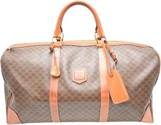 Celine Pre-owned Weekend Bags, female, Brown, Size: ONE SIZE Pre-owned Boston Bag