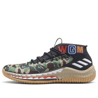 adidas x A Bathing Ape Dame 4 Green Camo AP9974