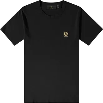 Belstaff Patch Tee - Tops - Hombre - Negro - 2XL