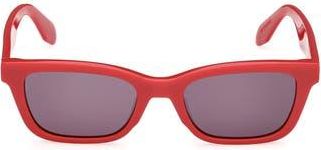adidas Navigator Sunglasses in Shiny Red/Smoke at Nordstrom Rack
