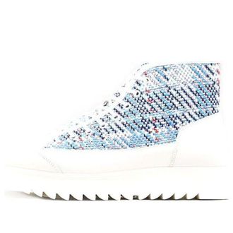 Onitsuka Tiger Blucher MT Shoes White Blue 1183B428-100