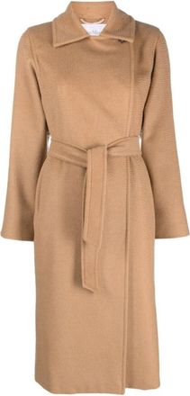 Max Mara Beige Regular Fit Long Coat