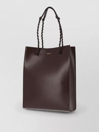 Jil Sander shoulder bag shopper braided handle design