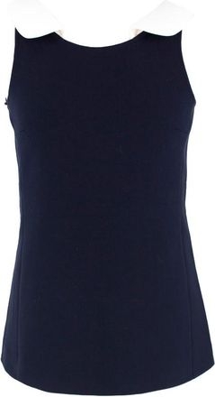 Michael Kors Navy Sleeveless Top Size XXS