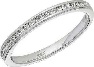 Bony Levy Liora Diamond Stacking Ring in 18K White Gold at Nordstrom Rack, Size 7