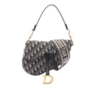 Dior Pre-owned Dior Oblique Canvas Saddle Bag Ladies 87AXSY2ARP5TCVGJ