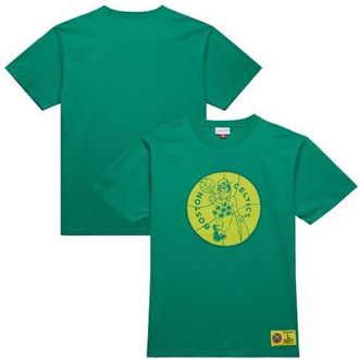 Mitchell & Ness Mens Mitchell & Ness Kelly Green Boston Celtics Hardwood Classics Neon Nights Premium T-Shirt at Nordstrom, Size Xx-Large
