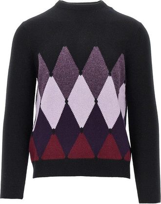 Ballantyne Cashmere lozenge sweater Man 48