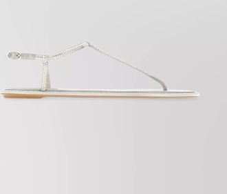 Rene Caovilla leather thong sandals