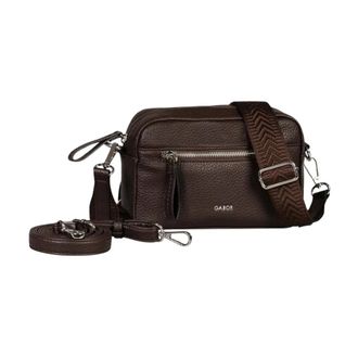 Gabor Silena Camera Bag - Dames - Tassen - Bruin - Maat: ONE Size Zijde