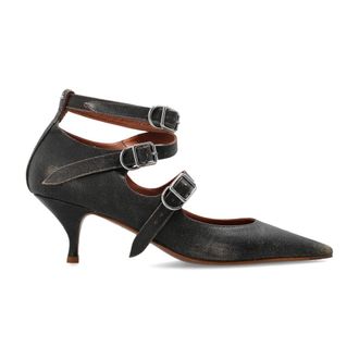 Vivienne Westwood Schoenen, Dames, Zwart, 39 EU, Leer, Napoli Kitten Heel