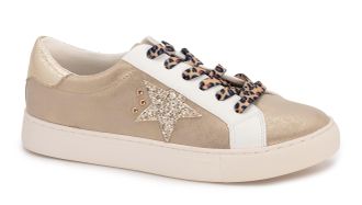 Corkys Footwear Melinda Star Sneaker In Gold