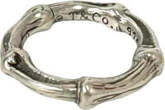 Tiffany & Co. Silver Silver 925 Band Ring (Pre-Owned)