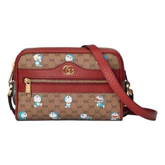 Gucci x Doraemon Mini Bag Ebony Beige 647784-2TUBG-8580