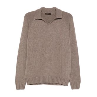 Zanone Polo-neck Wool Sweater