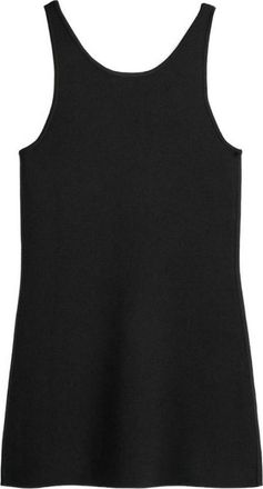 Toteme Black Knitted Scoop Neck Top