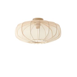 Light & Living Light&living - Plaf&oacute;n - Plumalia - Beige - Textil - Plaf&oacute;n