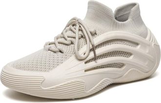 Generic Unisex Wide Barefoot Shoes Lace-Up Casual Fashion Platform Leather Lightweight Comfortable Wedge Breathable Running Sneakers Sparkly Fit Trainers Jogg