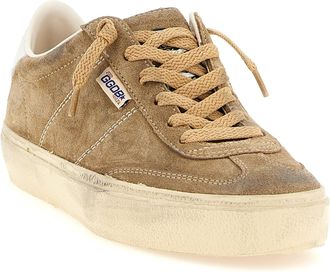 Golden Goose Womens Brown Cowhide Low Top Sneakers