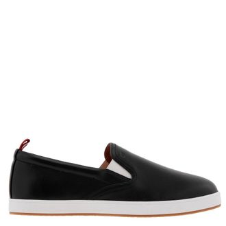 Bally Hinka Leather Slip-On Sneakers, Brand Size 36 ( US Size 5.5 )