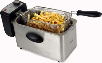cofan Freidora Electrica Acero Inoxidable 3l 2000w, La Freidora El&eacute;ctrica Modelo Riaza Est&aacute; Fabricada En Acero Inoxidable Cepillado. Posee Una Cavidad Ampli