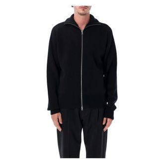 Extreme Cashmere Truien & Vesten, Heren, Zwart, ONE Size, Wol, Xtra Out Cardigan Zip Heavy