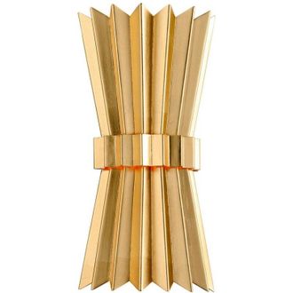 Hudson Valley Lighting Moxy Aplique 2 Luces Pan De Oro