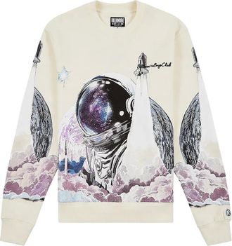 Billionaire Boys Club Felpa Destination con stampa - Toni neutri