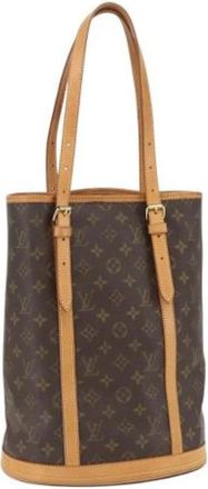 Louis Vuitton Pre-owned Bucket Bags, female, Brown, Size: ONE SIZE Pre-owned Vintage Bucket Bag