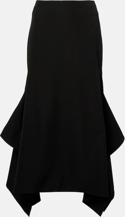 Erdem Gonna midi in lana vergine