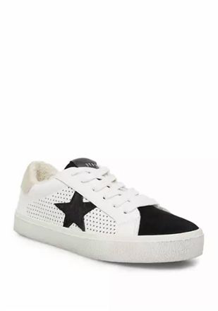 Betsey Johnson Philip Sneaker In Black / White