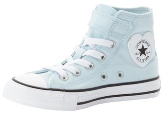 Converse Sneaker CONVERSE CHUCK TAYLOR ALL STAR HEART PATCH EASY-ON, Damen, Gr. 27, weiss (winter slay, wei&szlig;, schwarz), Textil, Schuhe Sneaker