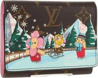 Louis Vuitton Pre-owned Wallets, female, Brown, Size: ONE SIZE Pre-owned Canvas Wallet
