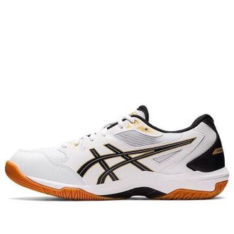 Asics Gel-Rocket 10 2E Wide White Black Gum 1073A053-101