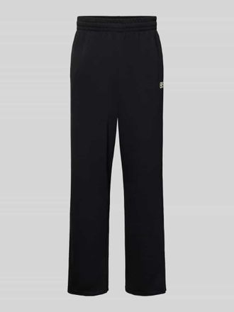 Karl Kani Straight Fit Sweatpants mit Ges&auml;&szlig;tasche in Black, Gr&ouml;&szlig;e XXL