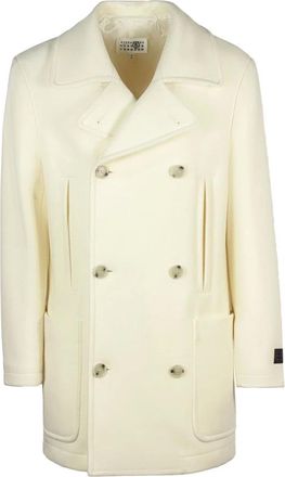 Maison Margiela Uomo, Cappotti, Bianco, M, new
