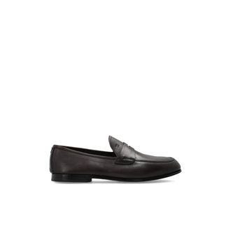 Fabi Loafers, male, Brown, Size: 12 US Leather Loafers