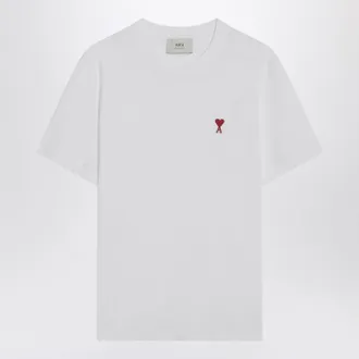 Ami T-shirt Ami De Coeur bianca