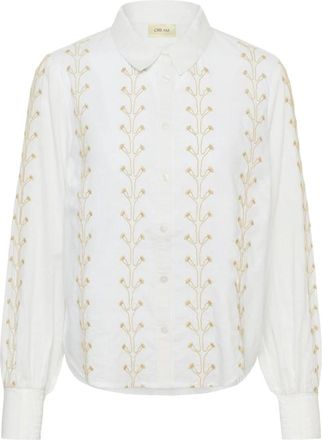 Cream Shirts - Dames - Overhemden - Wit - L - Overhemden