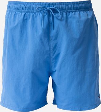 Tommy Hilfiger Mens Drawstring Swimming Shorts in Sky Blue Nylon - Size Medium