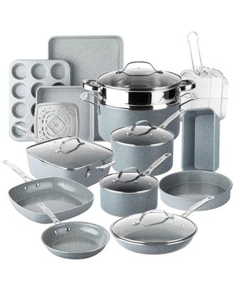 GraniteStone Ceraluxe 20Pc Cookware & Bakeware Set